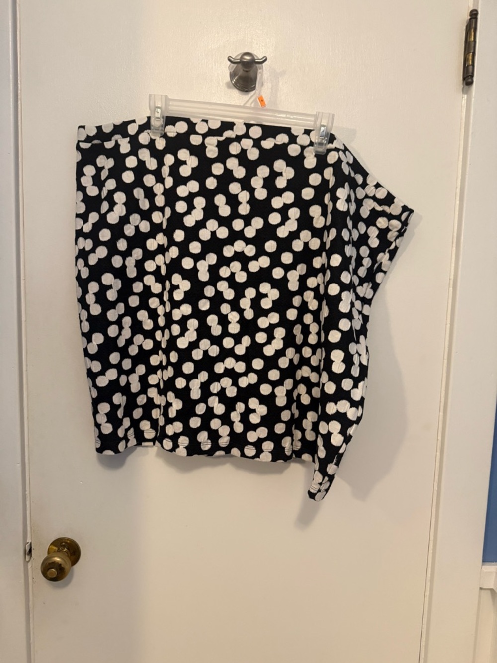 Leota Black Polka Dot Skirt 3L